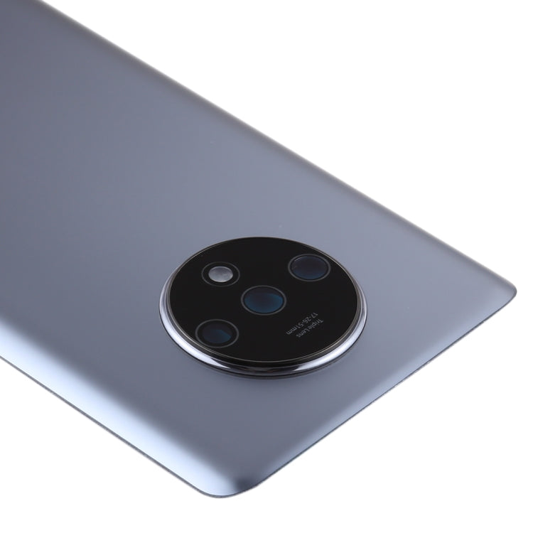 For OnePlus 7T Original Battery Back Cover with Camera Lens Cover (Silver) - Back Cover by buy2fix | Online Shopping UK | buy2fix