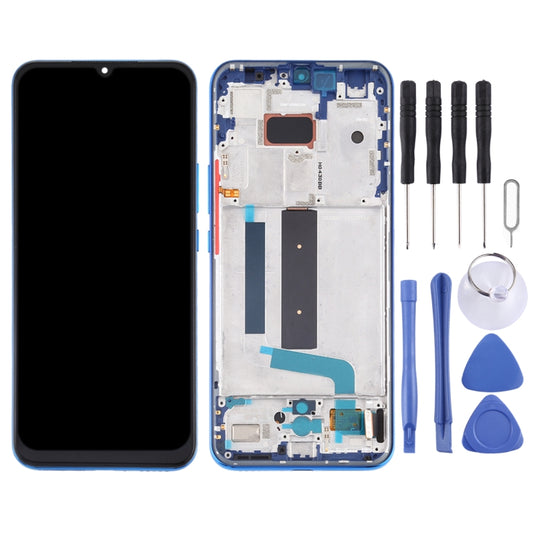 Original AMOLED LCD Screen for Xiaomi Mi 10 Lite 5G with Digitizer Full Assembly(Blue) by buy2fix