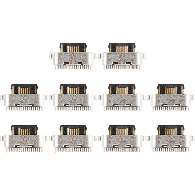 For Meizu 16 / Meilan E3 10pcs Charging Port Connector - For Meizu by buy2fix | Online Shopping UK | buy2fix