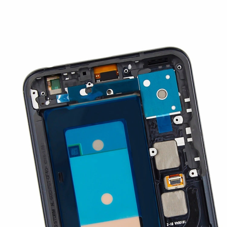 Original LCD Screen for LG V40 ThinQ Digitizer Full Assembly with Frame(Black) - For LG by buy2fix | Online Shopping UK | buy2fix