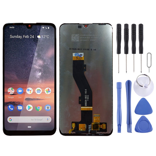 TFT LCD Screen for Nokia 3.2 with Digitizer Full Assembly (Black) - LCD Screen by buy2fix | Online Shopping UK | buy2fix