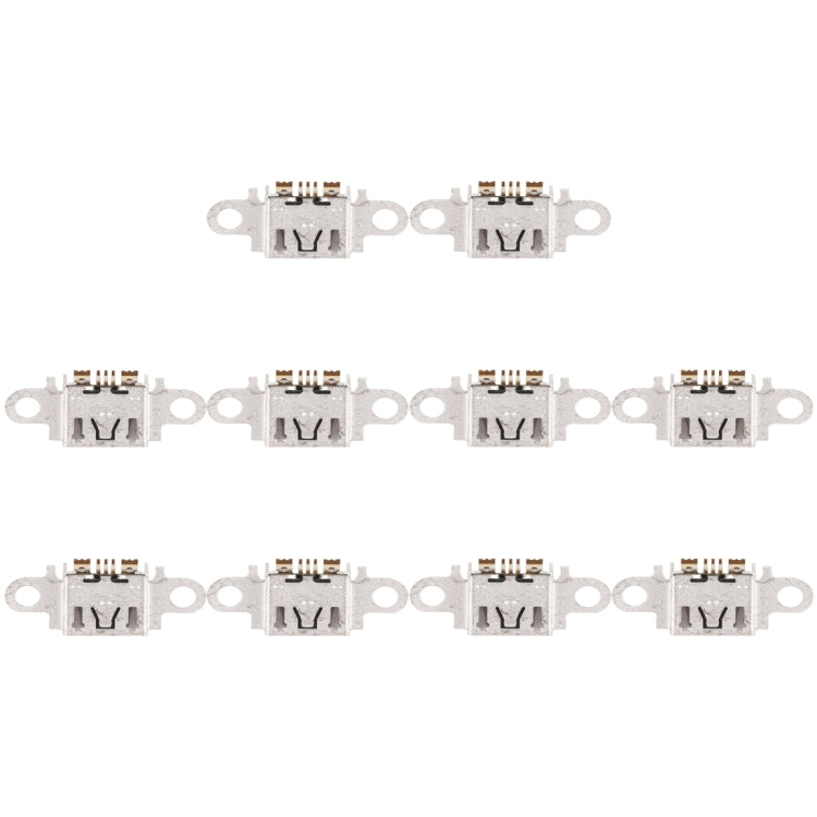 For Vivo X9 Plus / X20 Plus 10pcs Charging Port Connector - Single Tail Connector by buy2fix | Online Shopping UK | buy2fix