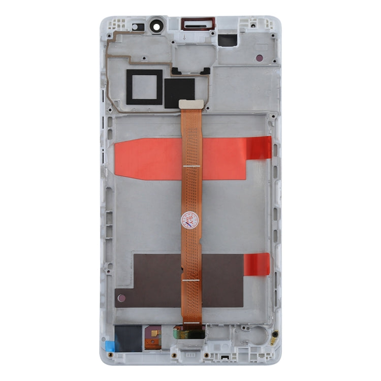 OEM LCD Screen for Huawei Mate 8 Digitizer Full Assembly with Frame(White) - LCD Screen by buy2fix | Online Shopping UK | buy2fix