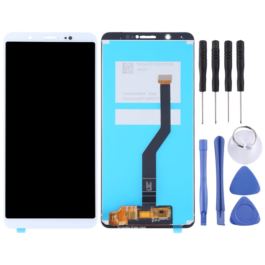 TFT LCD Screen for Vivo Y79 / V7 Plus with Digitizer Full Assembly(White) by buy2fix