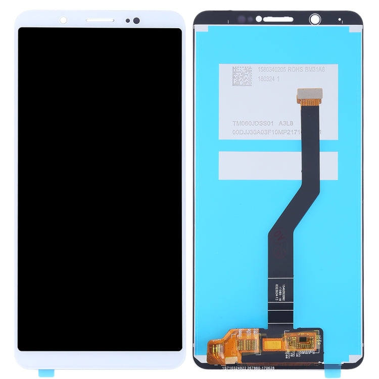 TFT LCD Screen for Vivo Y79 / V7 Plus with Digitizer Full Assembly(White) - LCD Screen by buy2fix | Online Shopping UK | buy2fix