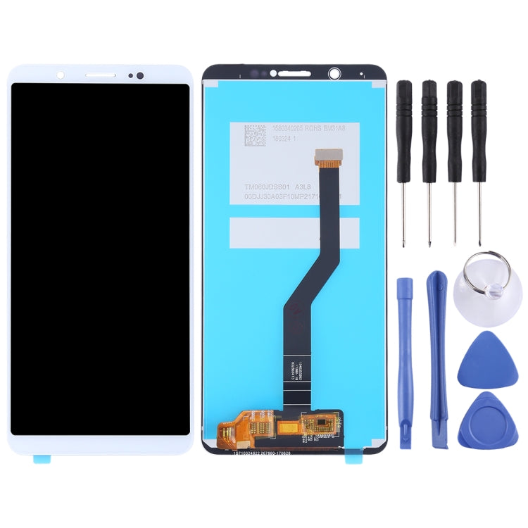 TFT LCD Screen for Vivo Y79 / V7 Plus with Digitizer Full Assembly(White) - LCD Screen by buy2fix | Online Shopping UK | buy2fix