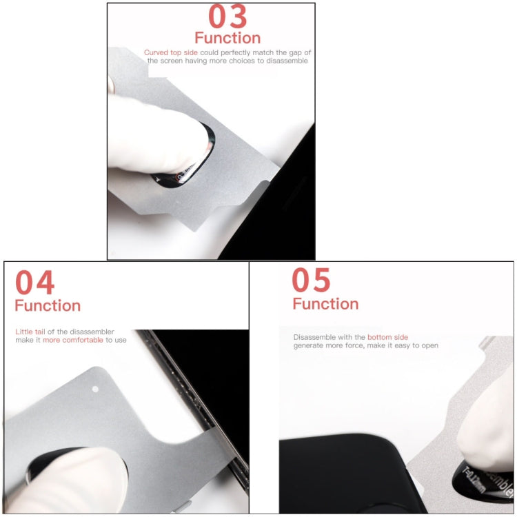 10 PCS QIANLI 3D Ultra Thin Pry Spudger Screen Disassembling Card - Crowbar by QIANLI | Online Shopping UK | buy2fix