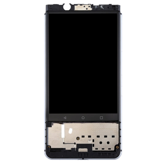 OEM LCD Screen for BlackBerry Keyone Digitizer Full Assembly with Frame(Silver) - For BlackBerry by buy2fix | Online Shopping UK | buy2fix