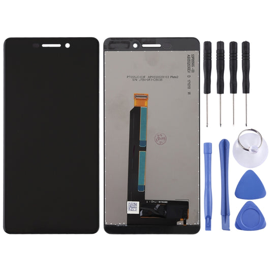 TFT LCD Screen for Nokia 6 2018 / 6.1 SCTA-1043 TA-1045 TA-1050 TA-1054 TA-1068 with Digitizer Full Assembly (Black) by buy2fix