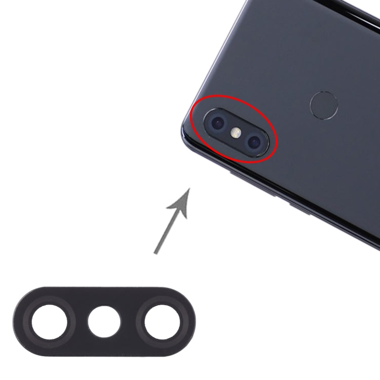10 PCS Back Camera Lens for Xiaomi Mi Mix 3 - Camera by buy2fix | Online Shopping UK | buy2fix