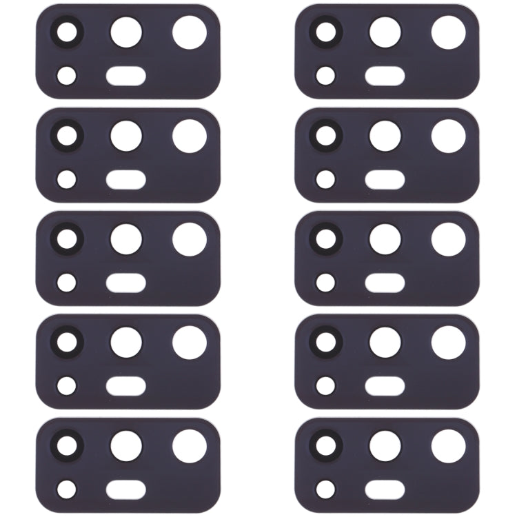 For Vivo V17 10pcs Back Camera Lens (Black) - Camera Parts by buy2fix | Online Shopping UK | buy2fix