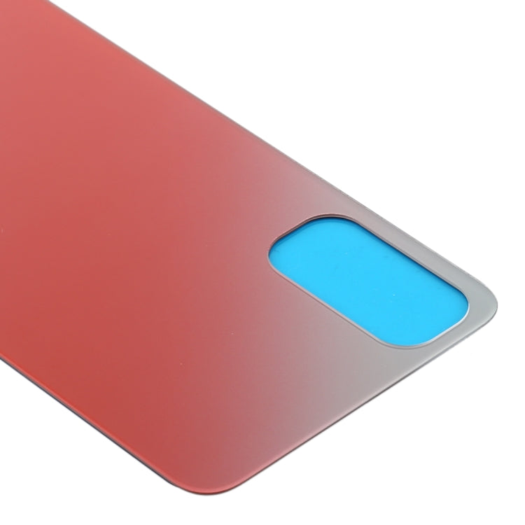For OPPO Reno4 5G Battery Back Cover (Red) - Back Cover by buy2fix | Online Shopping UK | buy2fix