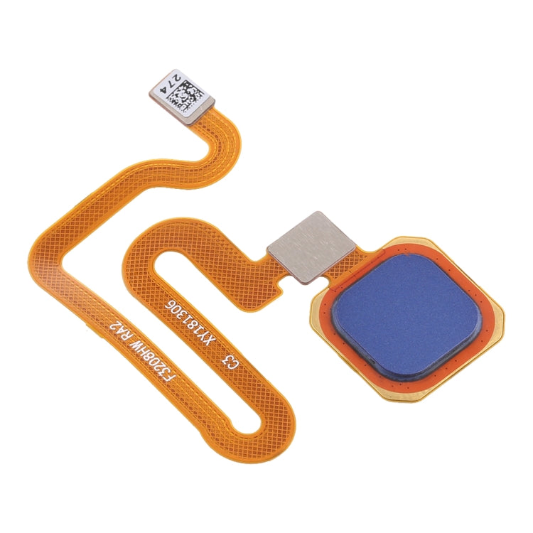 For Vivo X20 Plus / X20 Fingerprint Sensor Flex Cable(Blue) - Flex Cable by buy2fix | Online Shopping UK | buy2fix