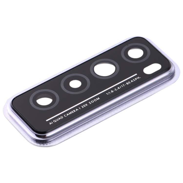 For Huawei Nova 7 5G Camera Lens Cover (Silver) - Camera Series by buy2fix | Online Shopping UK | buy2fix