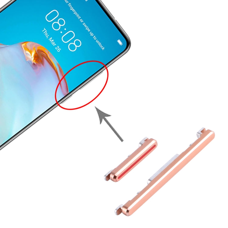 Power Button and Volume Control Button for Huawei P40 (Gold) - Others by buy2fix | Online Shopping UK | buy2fix
