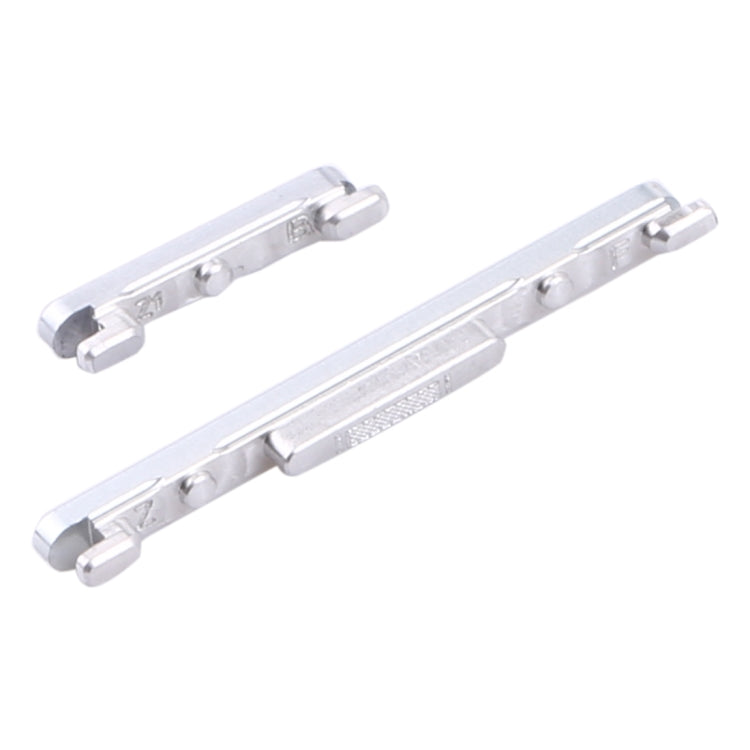 Power Button and Volume Control Button for Huawei P40 (Silver) by buy2fix