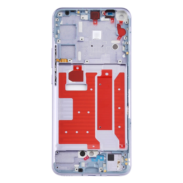 Middle Frame Bezel Plate for Huawei Nova 7 5G(Silver) - Full Housing Cover by buy2fix | Online Shopping UK | buy2fix