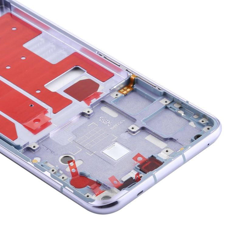 Middle Frame Bezel Plate for Huawei Nova 7 5G(Silver) - Full Housing Cover by buy2fix | Online Shopping UK | buy2fix