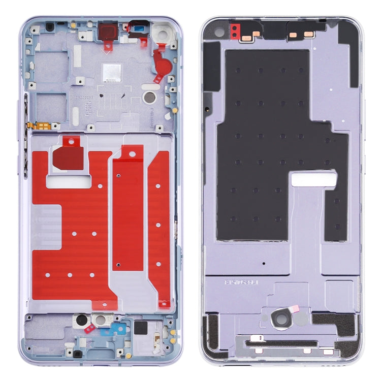 Middle Frame Bezel Plate for Huawei Nova 7 5G(Silver) - Full Housing Cover by buy2fix | Online Shopping UK | buy2fix