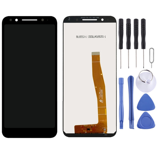 OEM LCD Screen for Alcatel 3 / 5052 / 5052D / 5052Y with Digitizer Full Assembly (Black) by buy2fix