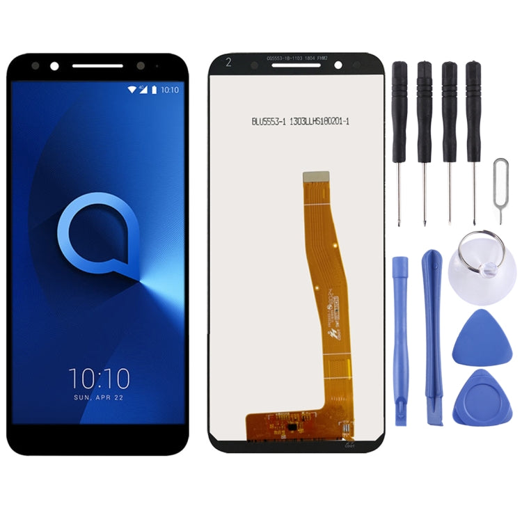 OEM LCD Screen for Alcatel 3 / 5052 / 5052D / 5052Y with Digitizer Full Assembly (Black) - LCD Screen by buy2fix | Online Shopping UK | buy2fix