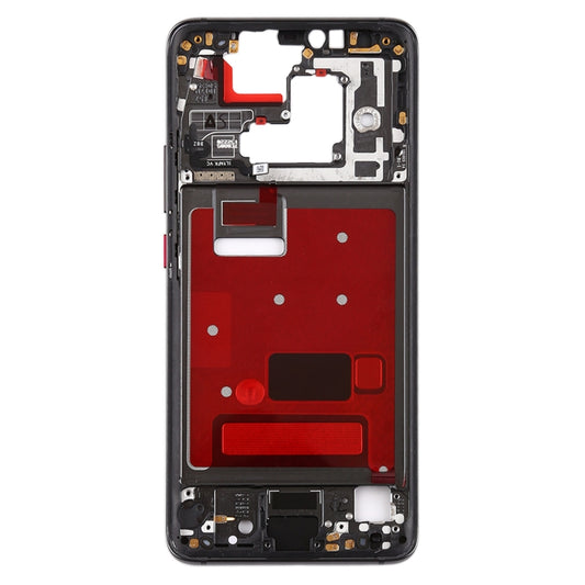 Front Housing LCD Frame Bezel Plate with Side Keys for Huawei Mate 20 Pro(Black) by buy2fix