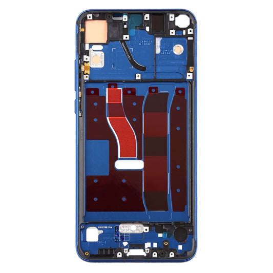 Front Housing LCD Frame Bezel Plate with Side Keys for Huawei Honor V20 (Honor View 20)(Blue) - Frame Bezel Plate by buy2fix | Online Shopping UK | buy2fix