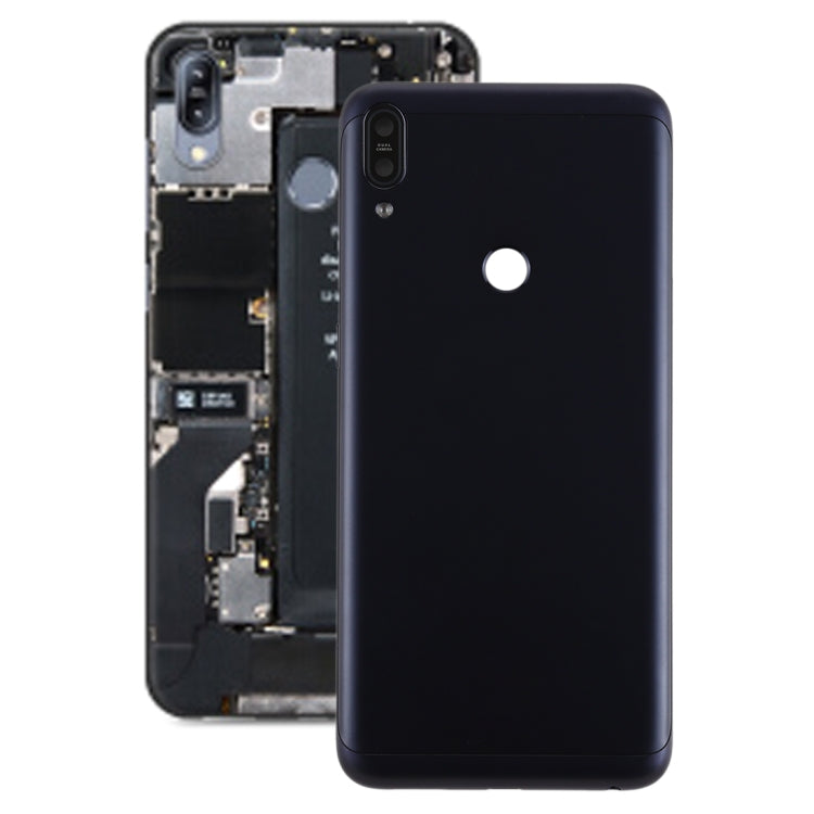 Battery Back Cover with Camera Lens & Side Keys for Asus Zenfone Max Pro (M1) / ZB602K(Black) - Back Cover by buy2fix | Online Shopping UK | buy2fix