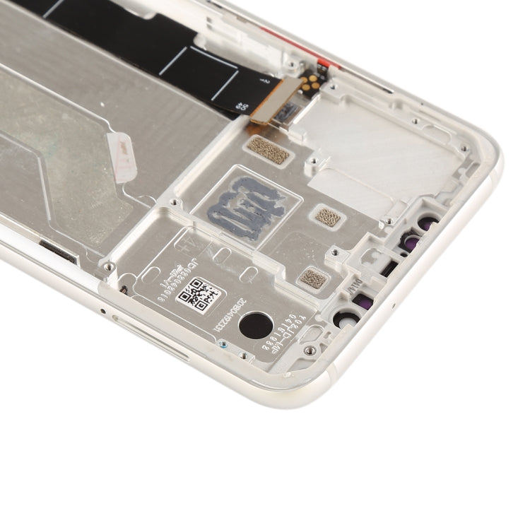LCD Screen and Digitizer Full Assembly with Frame & Side Keys for Xiaomi Mi 8(Silver) - LCD Screen by buy2fix | Online Shopping UK | buy2fix