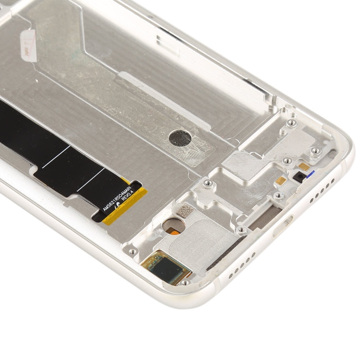 LCD Screen and Digitizer Full Assembly with Frame & Side Keys for Xiaomi Mi 8(Silver) - LCD Screen by buy2fix | Online Shopping UK | buy2fix