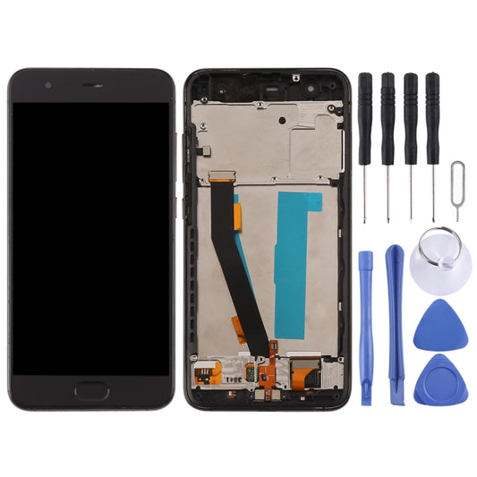 TFT LCD Screen for Xiaomi Mi 6 Digitizer Full Assembly with Frame(Black) by buy2fix