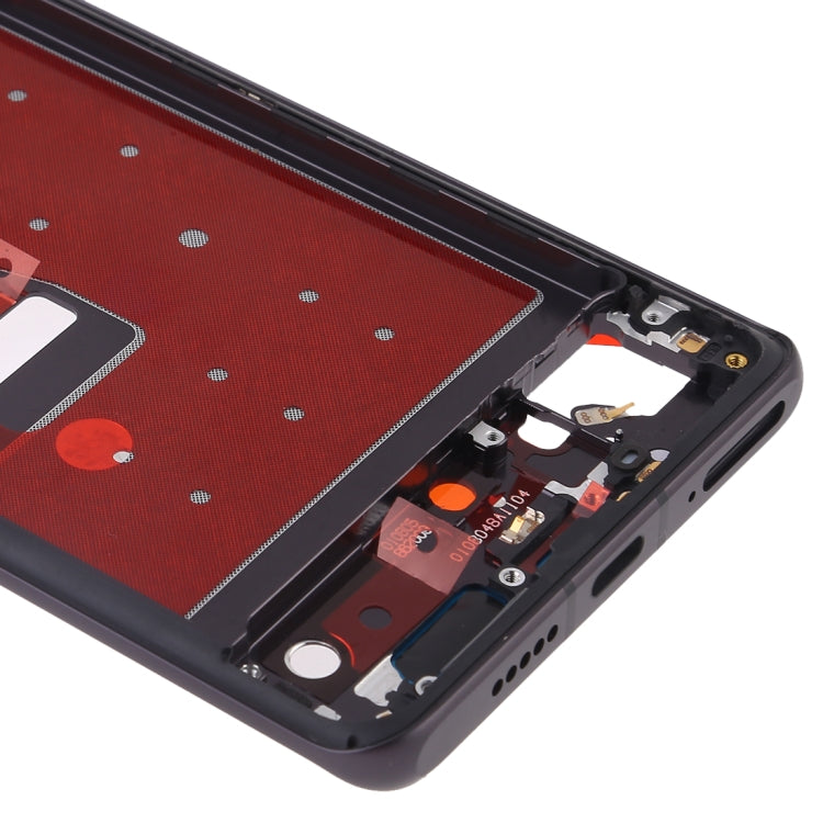 Front Housing LCD Frame Bezel Plate with Side Keys for Huawei P30 Pro(Black) - Full Housing Cover by buy2fix | Online Shopping UK | buy2fix