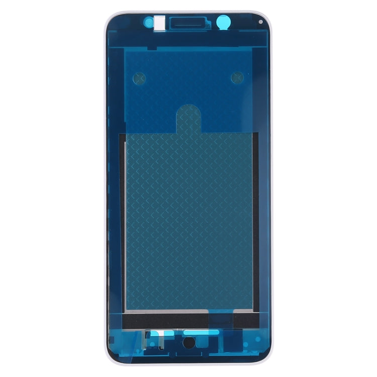 Front Housing LCD Frame Bezel Plate for Huawei Y5 Prime (2018)(White) - Full Housing Cover by buy2fix | Online Shopping UK | buy2fix