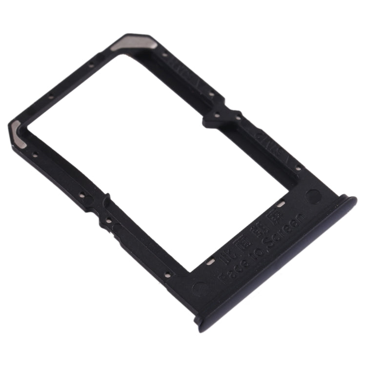 For OPPO Reno3/K7 5G/Find X2 Lite SIM Card Tray + SIM Card Tray(Black) - Card Tray by buy2fix | Online Shopping UK | buy2fix