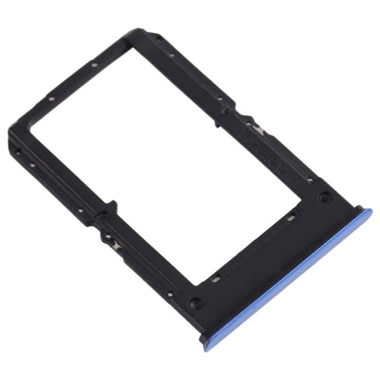 For OPPO Reno3/K7 5G/Find X2 Lite SIM Card Tray + SIM Card Tray(Blue) - Card Tray by buy2fix | Online Shopping UK | buy2fix