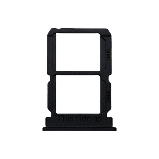 For OnePlus 5T A5010 SIM Card Tray + SIM Card Tray (Black) by buy2fix