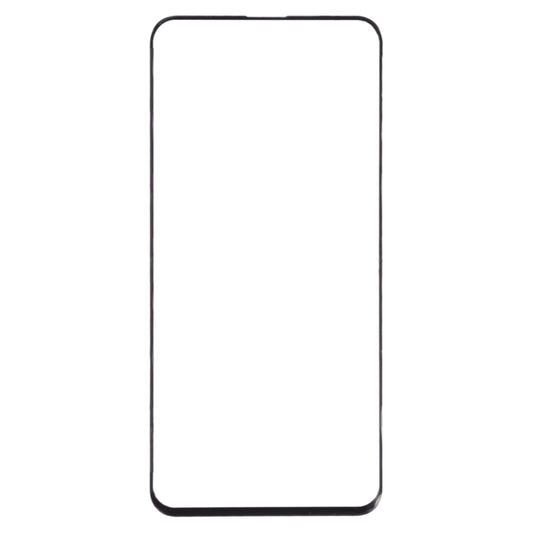 For OPPO Find X Front Screen Outer Glass Lens (Black) by buy2fix