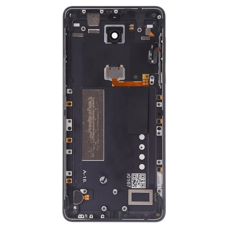 Battery Back Cover with Camera Lens & Side Keys for Nokia 5(Black) - Back Cover by buy2fix | Online Shopping UK | buy2fix