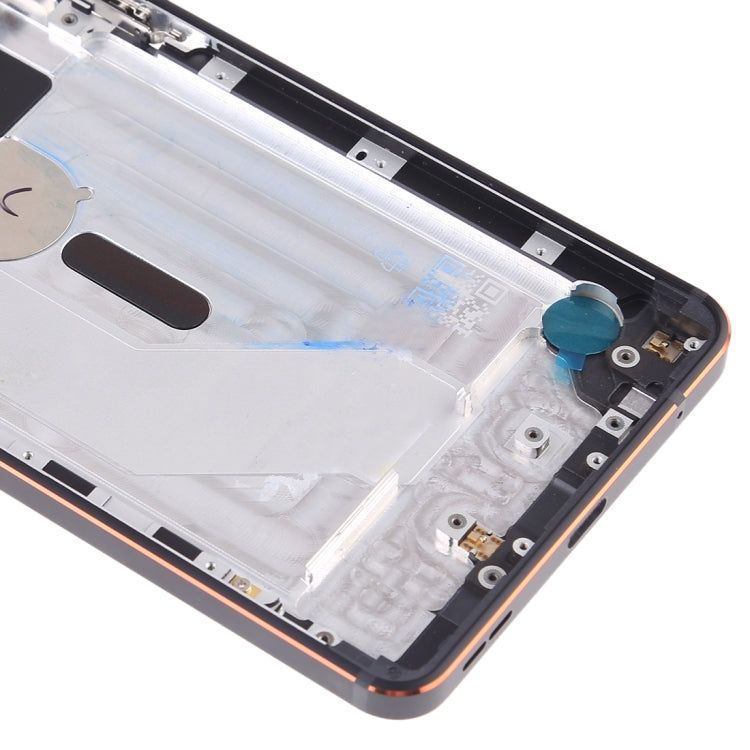 Battery Back Cover with Camera Lens & Side Keys & Fingerprint Sensor for Nokia 6.1 / 6 (2018) / 6 (2nd Gen)(Black) - Back Cover by buy2fix | Online Shopping UK | buy2fix