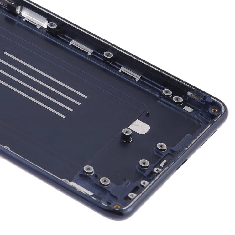 Battery Back Cover with Camera Lens & Side Keys for Nokia 8(Blue) - Back Cover by buy2fix | Online Shopping UK | buy2fix