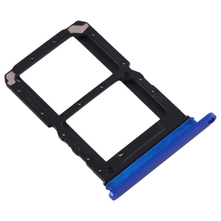 For OPPO Reno Ace SIM Card Tray + SIM Card Tray (Blue) - Card Tray by buy2fix | Online Shopping UK | buy2fix