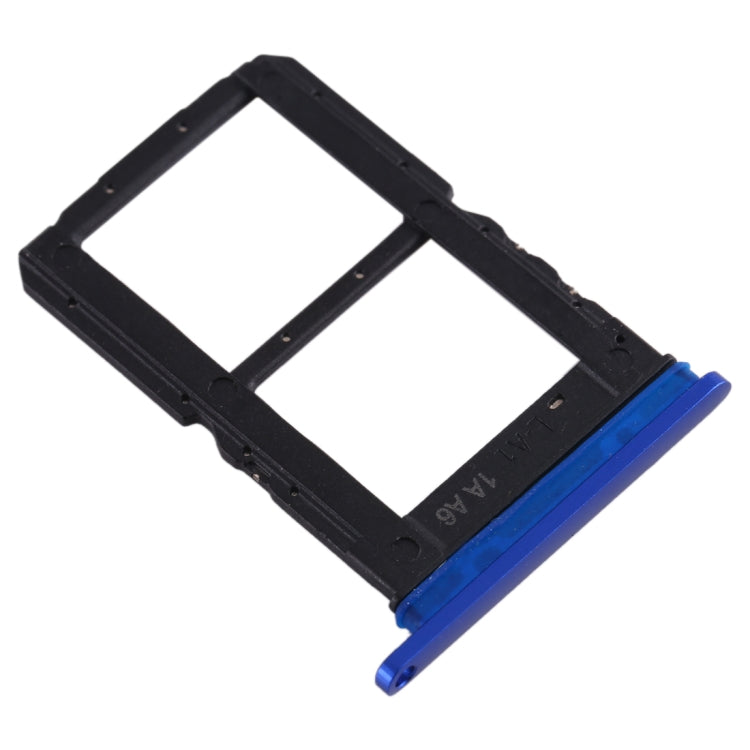 For OPPO Reno Ace SIM Card Tray + SIM Card Tray (Blue) - Card Tray by buy2fix | Online Shopping UK | buy2fix