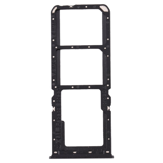 For OPPO A11 SIM Card Tray + SIM Card Tray + Micro SD Card Tray (Black) by buy2fix