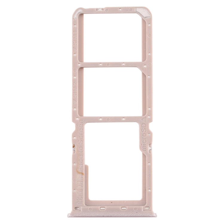 For OPPO A11 SIM Card Tray + SIM Card Tray + Micro SD Card Tray (Gold) - Card Tray by buy2fix | Online Shopping UK | buy2fix
