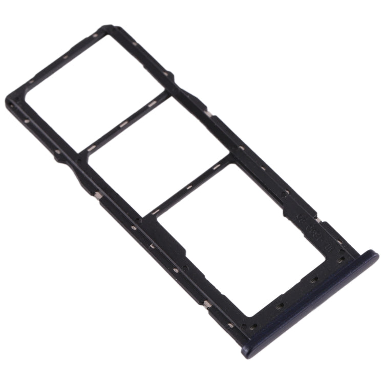For Realme 2 SIM Card Tray + SIM Card Tray + Micro SD Card Tray (Black) - Card Tray by buy2fix | Online Shopping UK | buy2fix