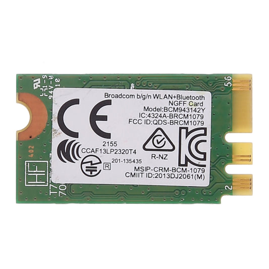 BCM943142Y M.2 NGFF Wireless 150Mbps 802.11b/g/n Bluetooth 4.0 Network Card - Add-on Cards by buy2fix | Online Shopping UK | buy2fix