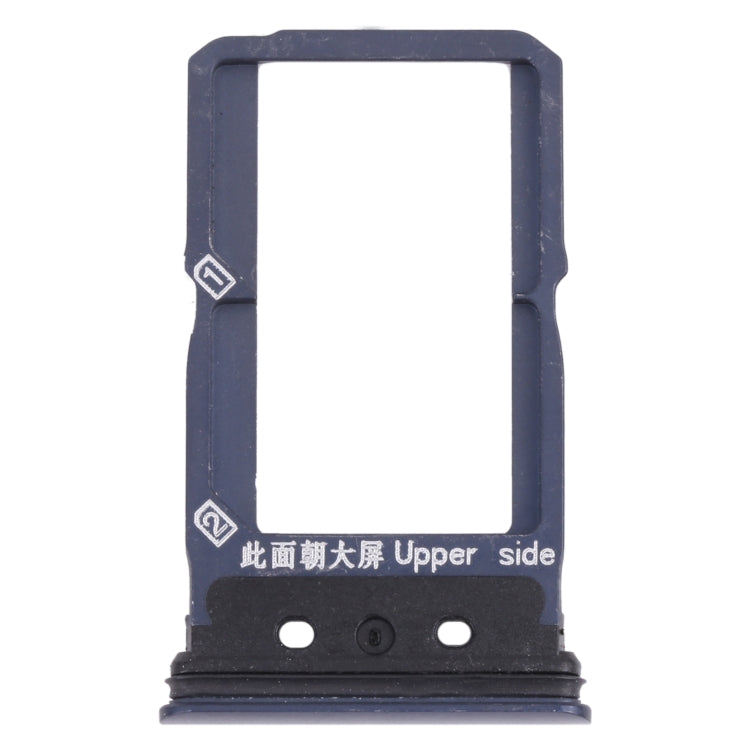 For Vivo NEX Dual Display SIM Card Tray + SIM Card Tray (Blue) - Card Tray by buy2fix | Online Shopping UK | buy2fix