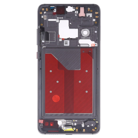 Front Housing LCD Frame Bezel Plate with Side Keys for Huawei Mate 20(Black) - Full Housing Cover by buy2fix | Online Shopping UK | buy2fix