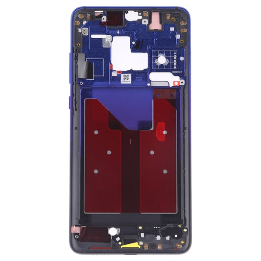 Front Housing LCD Frame Bezel Plate with Side Keys for Huawei Mate 20(Twilight Blue) - Full Housing Cover by buy2fix | Online Shopping UK | buy2fix