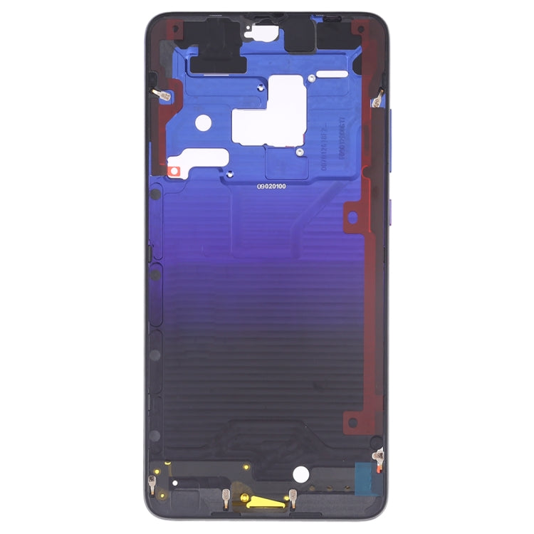 Front Housing LCD Frame Bezel Plate with Side Keys for Huawei Mate 20(Twilight Blue) - Full Housing Cover by buy2fix | Online Shopping UK | buy2fix